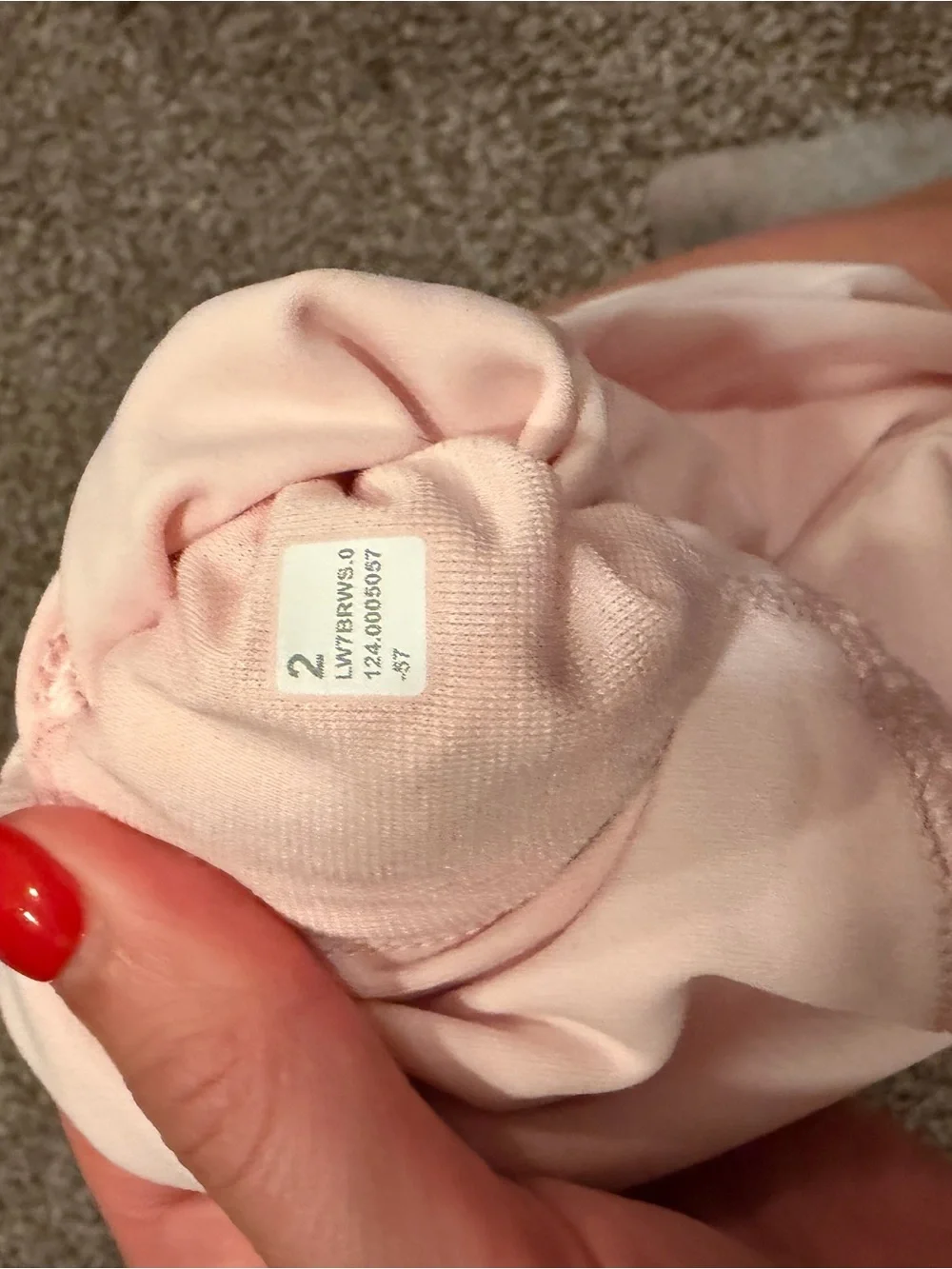 lululemon athletica High-Rise Biker Shorts - Pale Pink - Picture 3 of 3